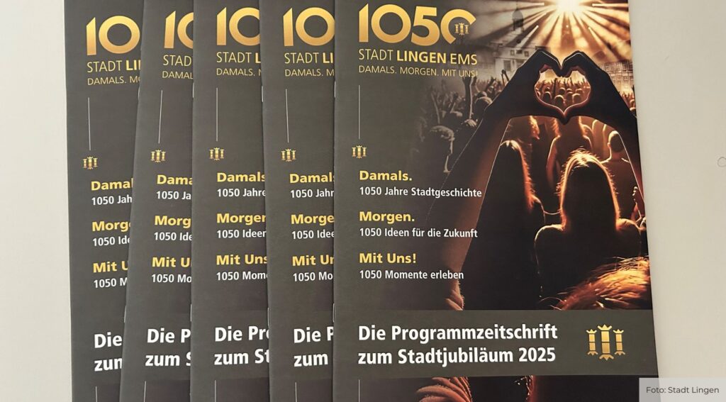 Das Programmheft zum Stadtjubiläum ist da